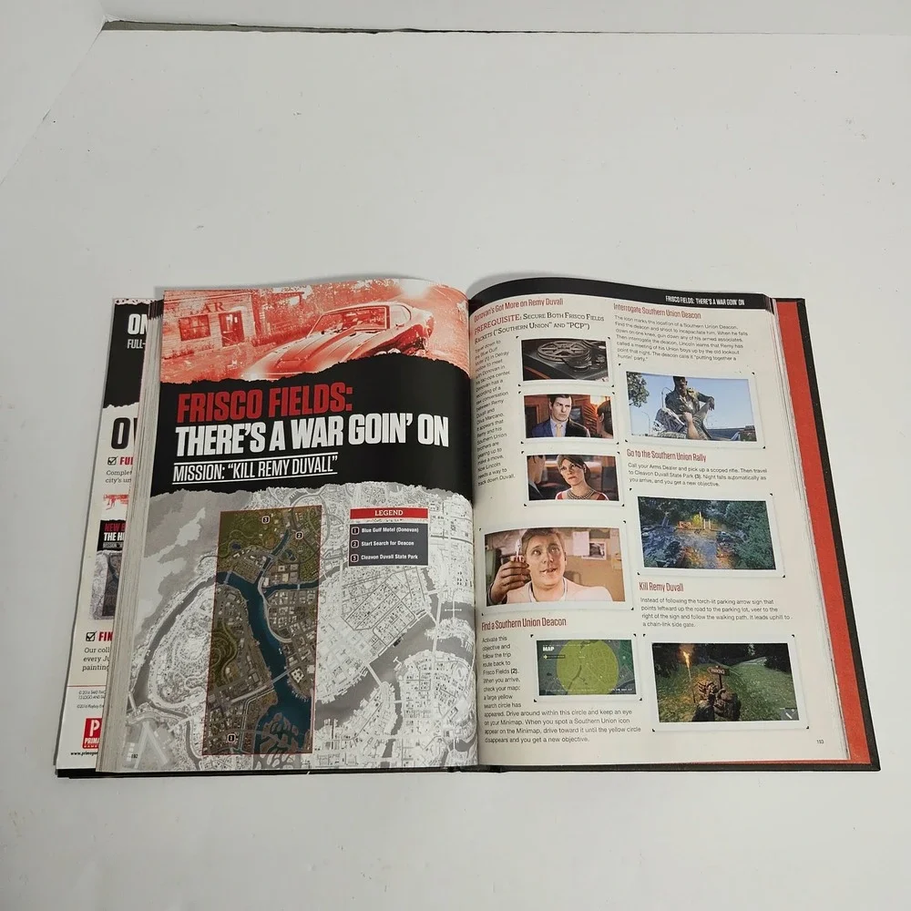 Mafia III Collector's Edition Strategy Guide Hardcover Prima Games with Calendar
